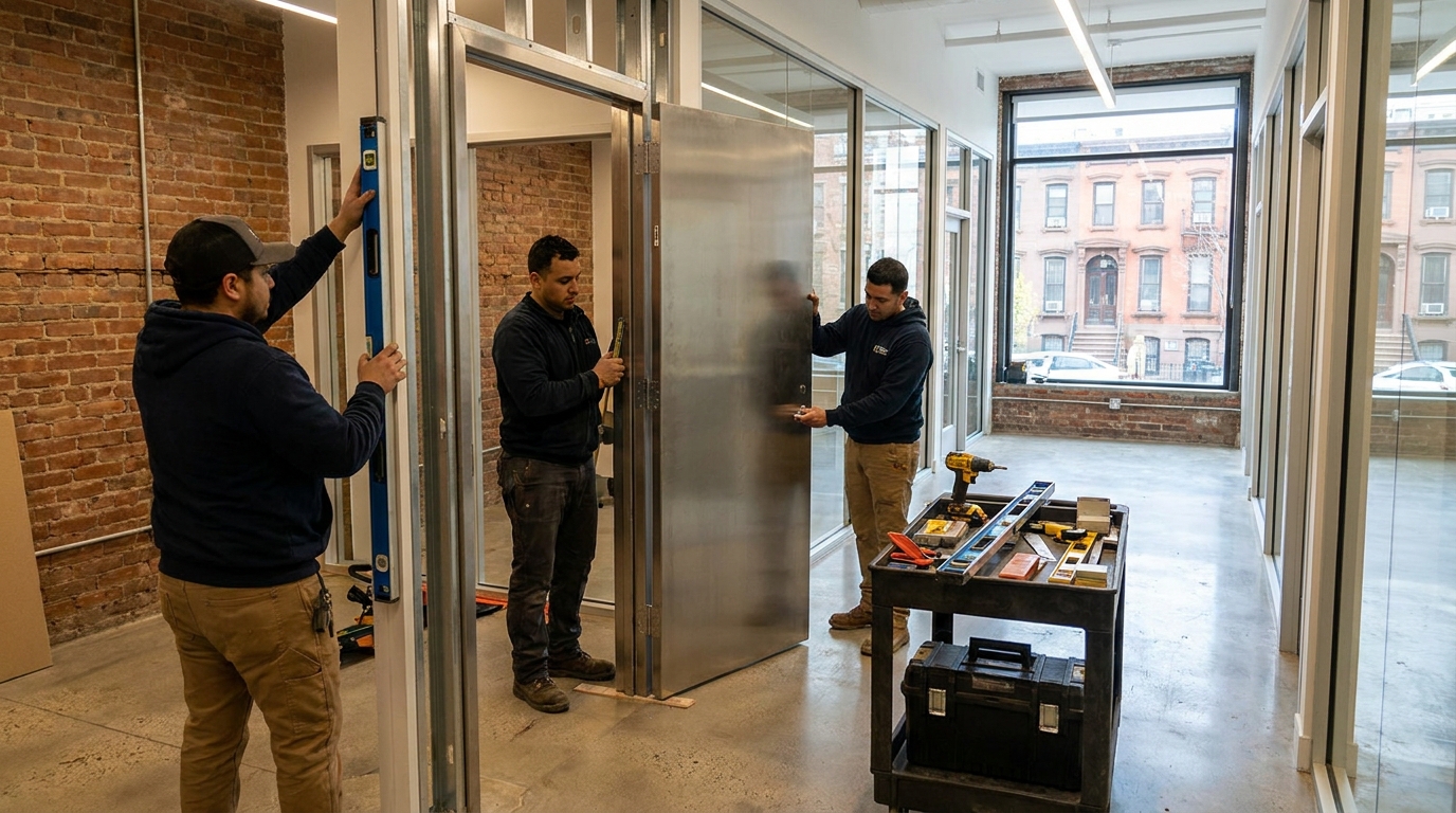 Commercial entrance systems